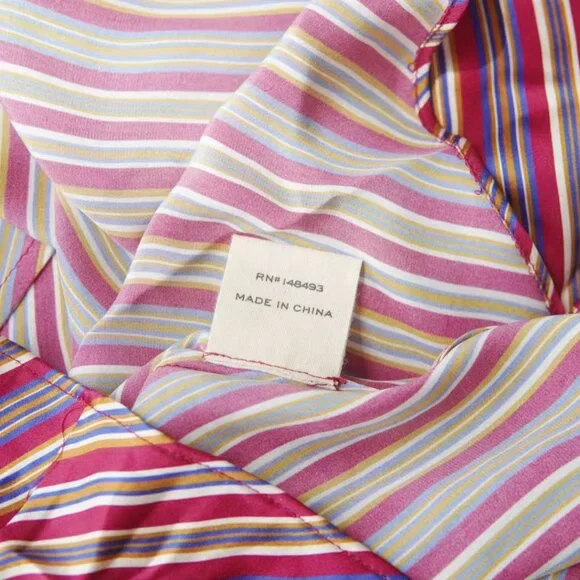 COPY - 【BRAND NEW】DOEN Adelana Silk Dress Le Marais Stripe - Picture 7 of 12